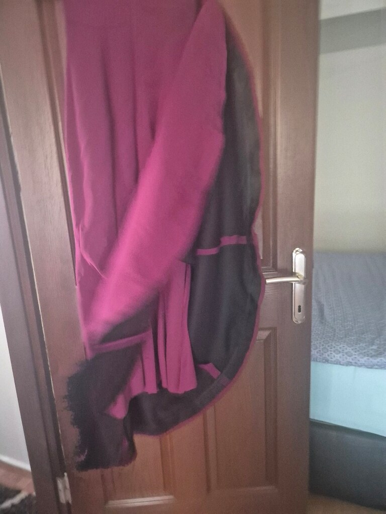 taş işlemeli kuyruklu uzun abiye elbise. - 5