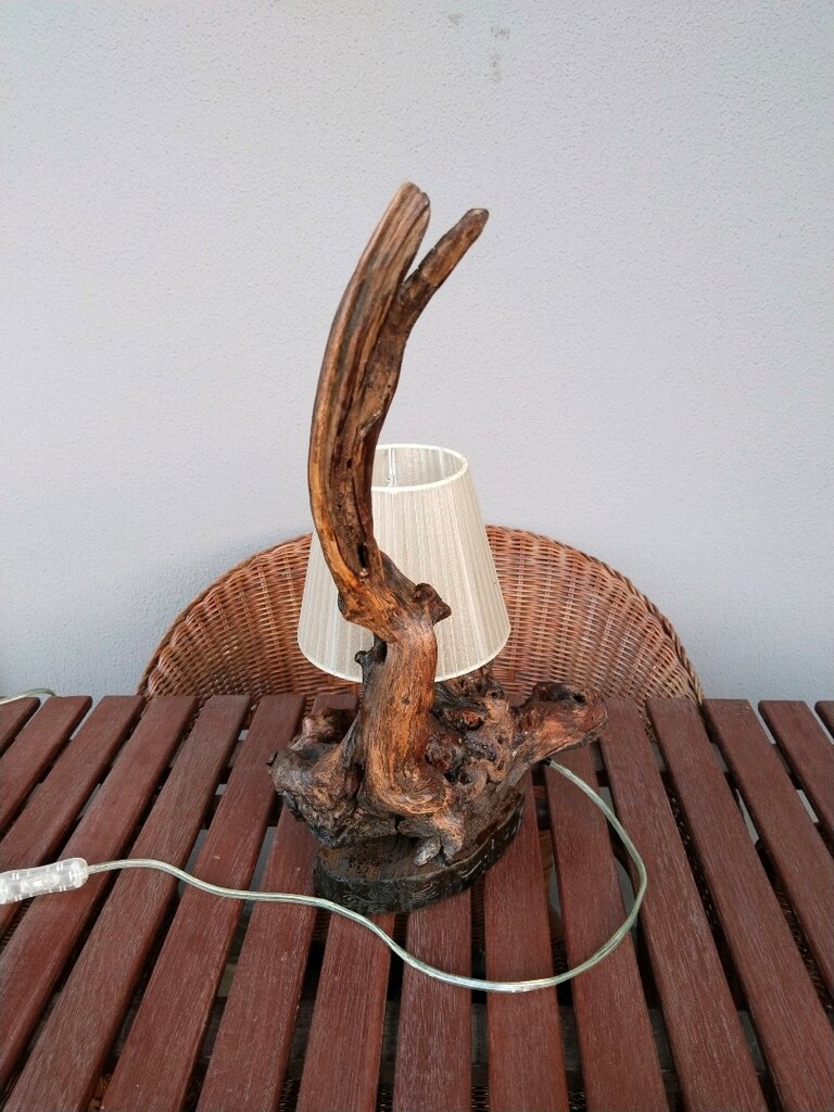 Doğal Obje,Orjinal bir tasarım ABAJUR. - 11