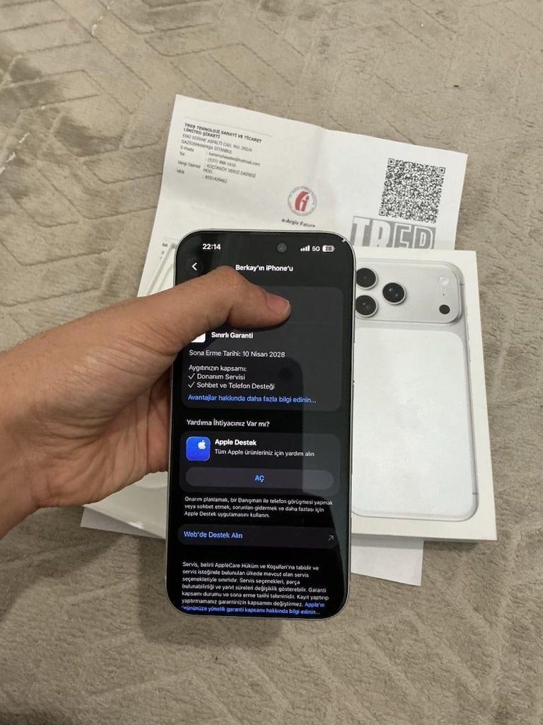 İPHONE 17 PRO MAX 256GB PİL100 2028 GARANTİLİ HATASIZZZ - 10