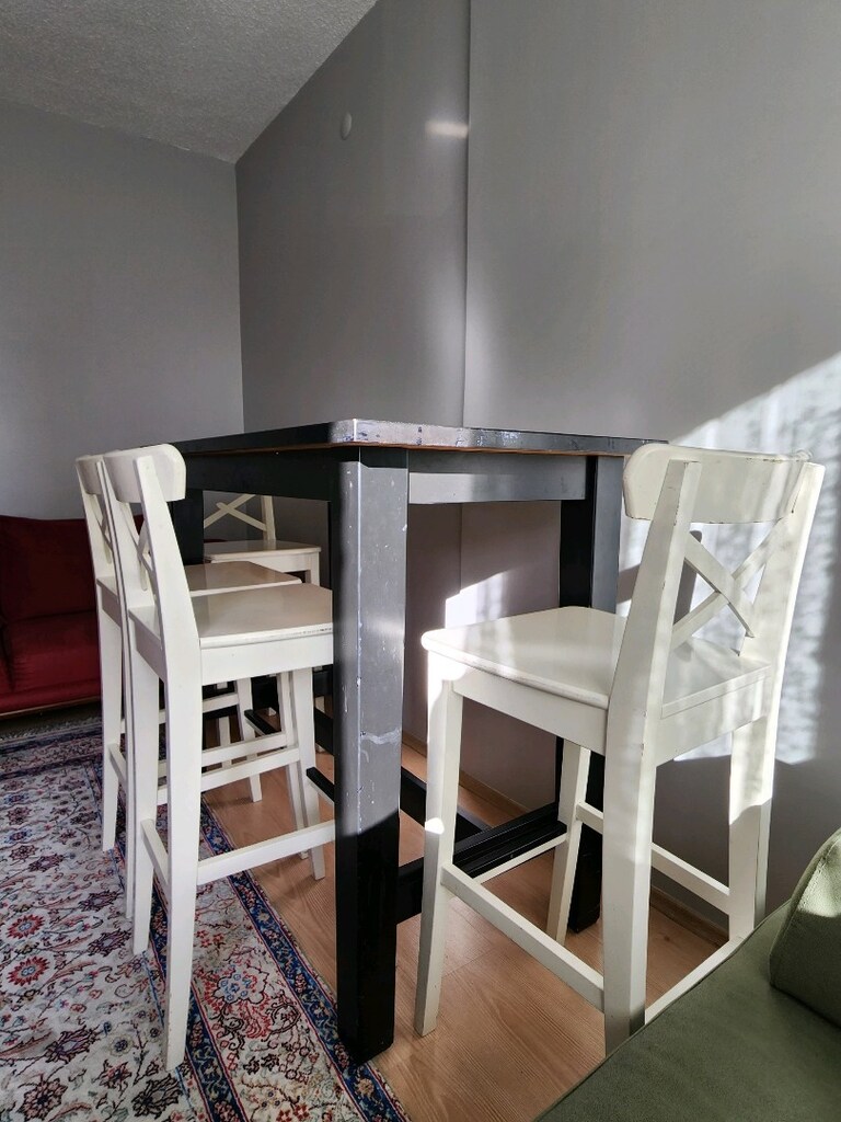 IKEA STORNAS BAR MASASI VE SANDALYELERİ - 5