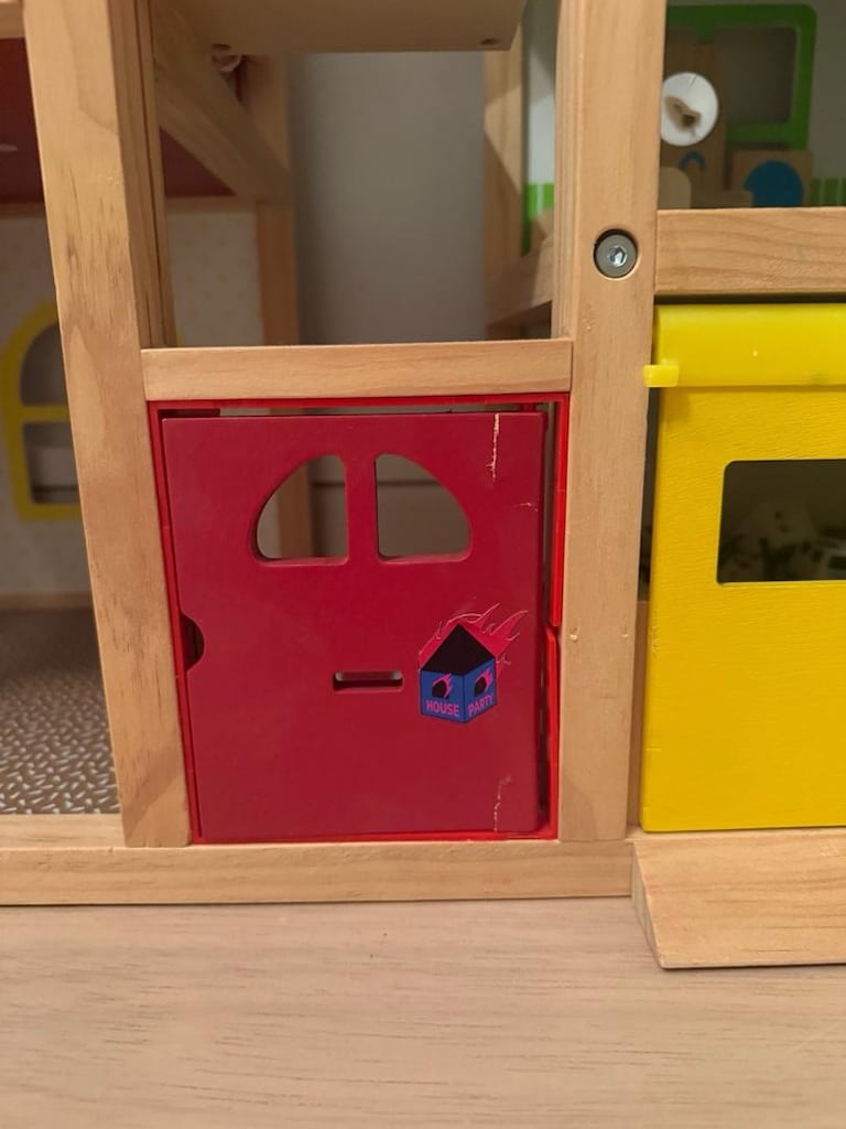melissa&doug montessori renkli oyun evi - 2