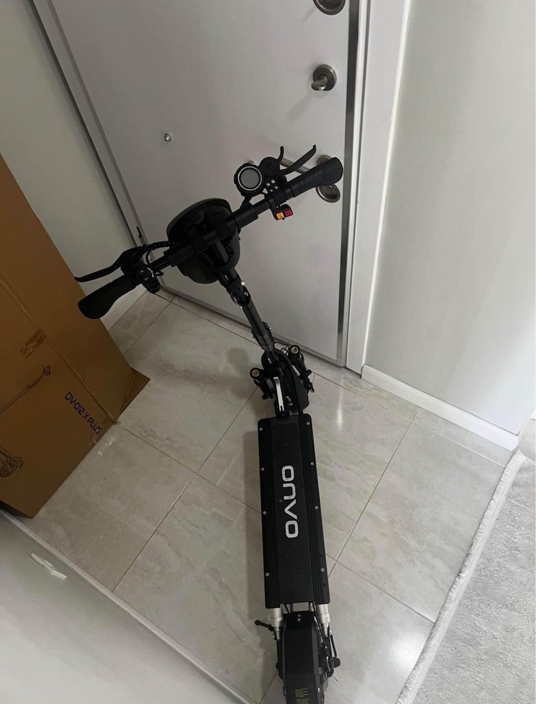 Onvo 012 XPlus Elektrikli Scooter 1600W Çift Çeker 4 Aylık 200'kmde - 2