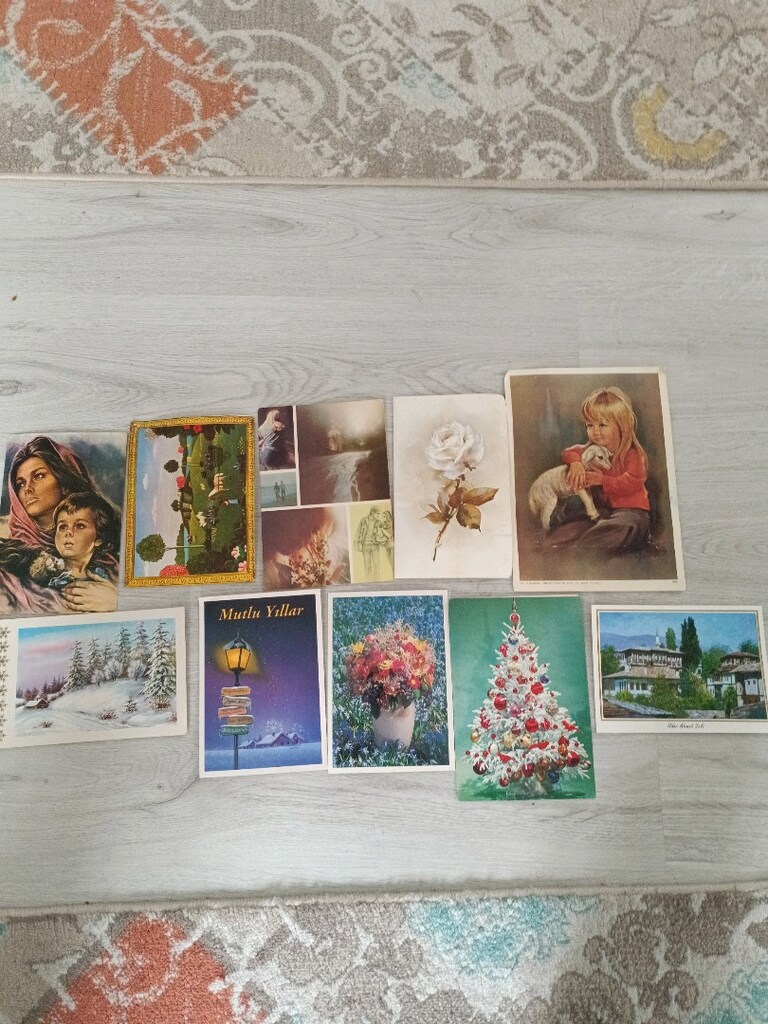 Nostalji 10 adet kartpostal - 2