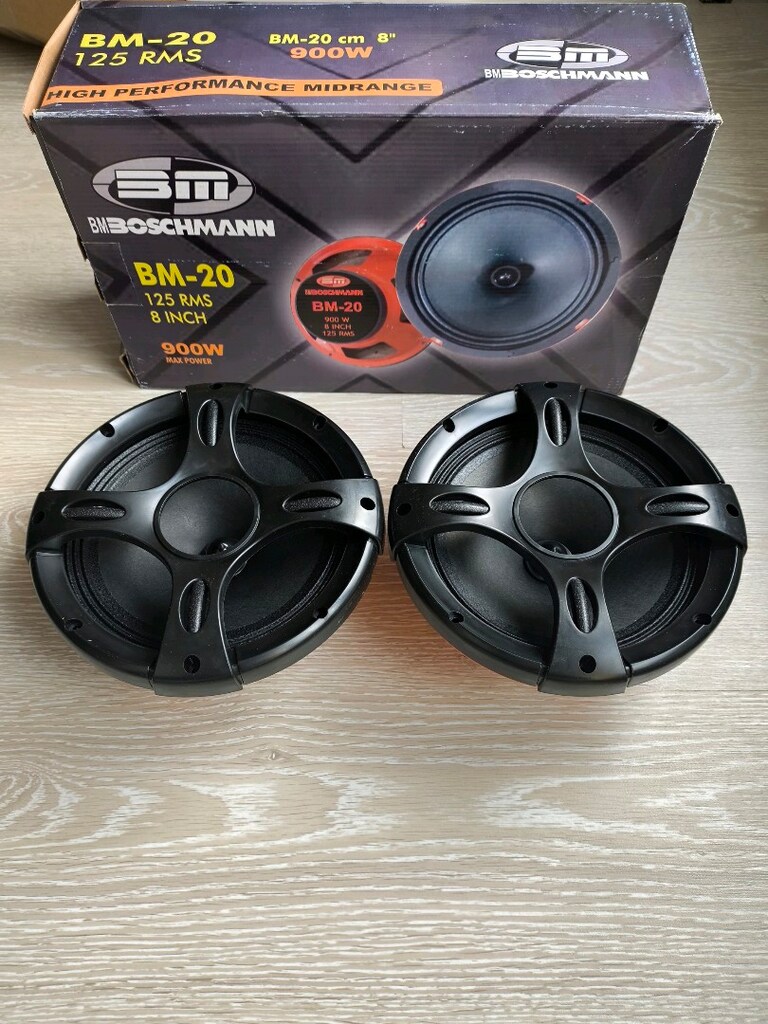 SIFIR 20cm Midrange Hoparlör Takım / Kredi Kartı - 4