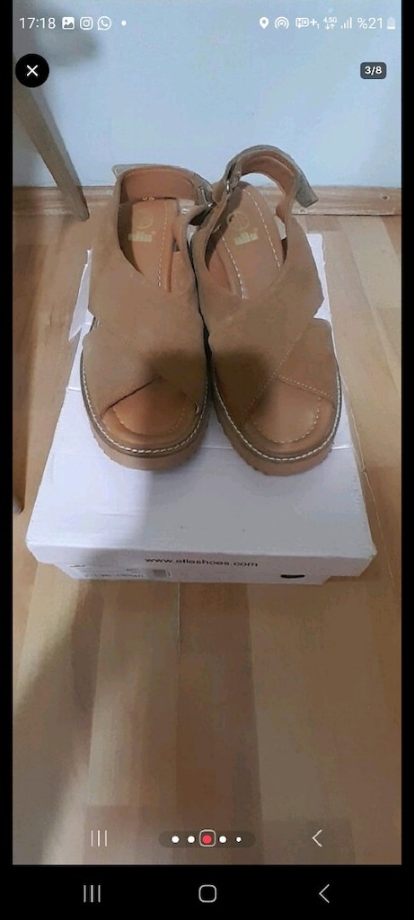 ELLE BAYAN SANDALET SIFIR 40 sıfır - 3