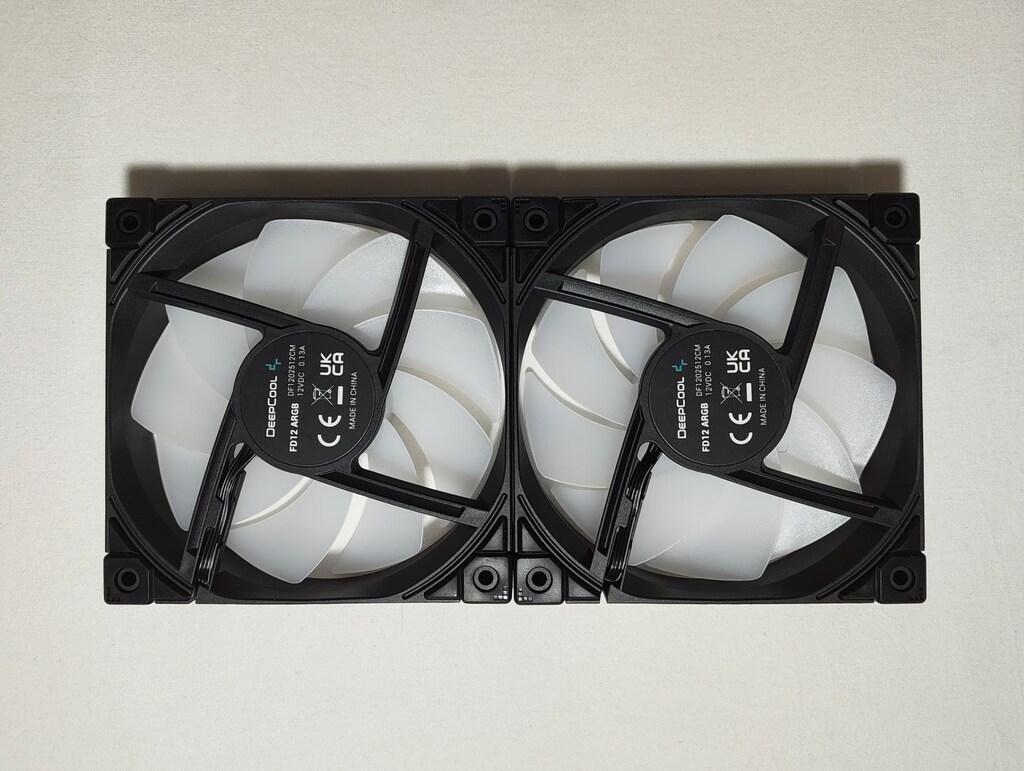 DeepCool FD12 ARGB Siyah İkili 12 cm Kasa Fanı - 2