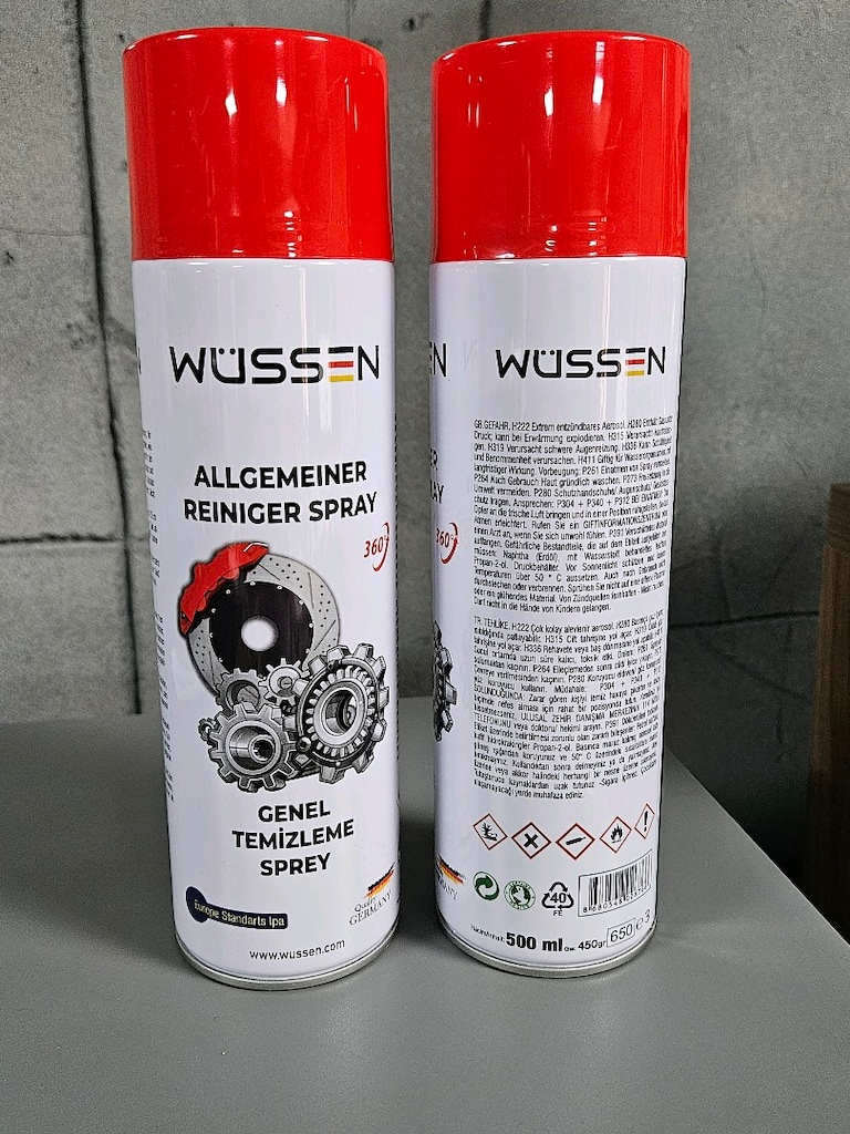 Genel temizleme spreyi 500ML WÜSSEN - 2