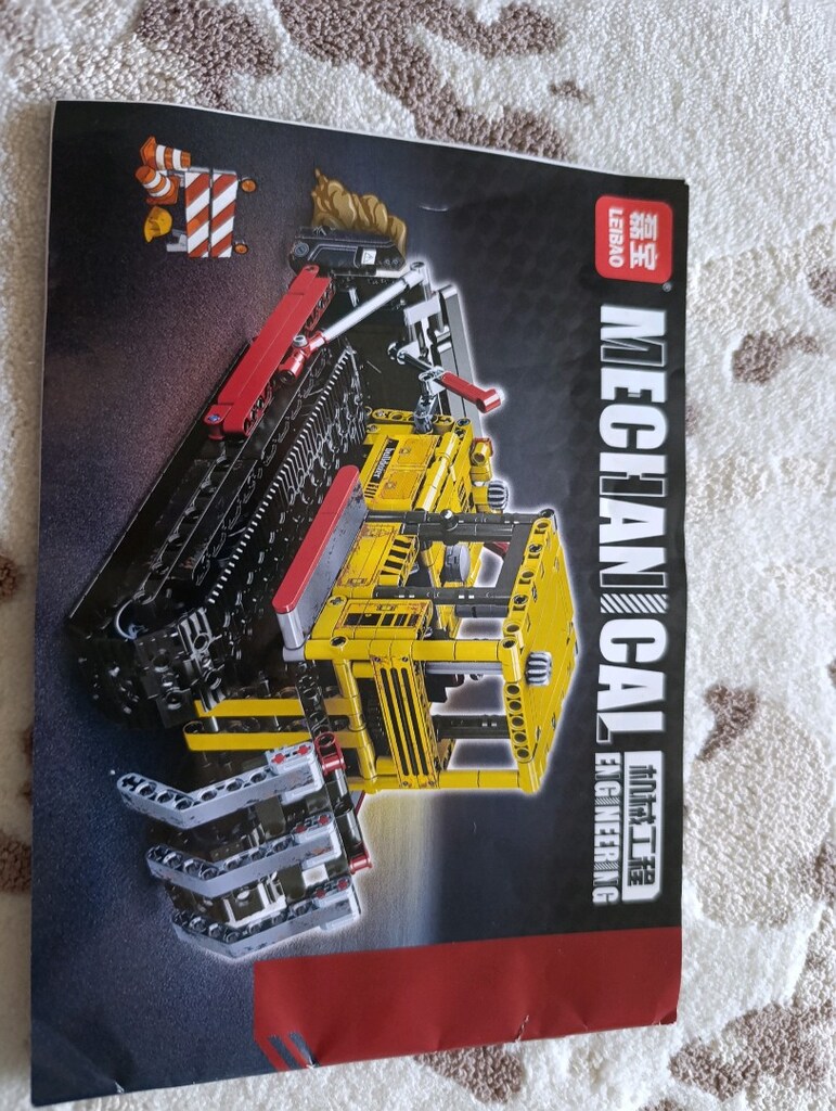 LEGO UYUMLU 32 CM BULDOZER - 4