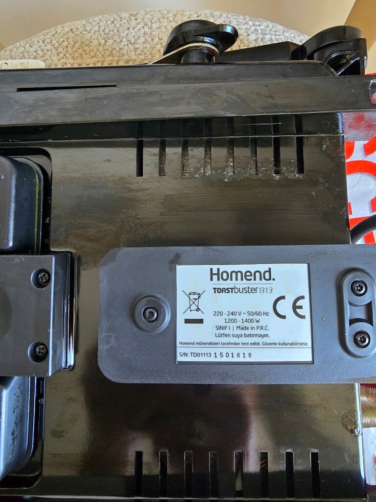 Homend marka tost makinası - 8