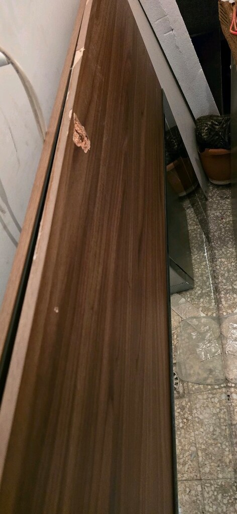 DEMONTE DURUMDA İSTİKBAL CEVİZ GARDIROP. AYNASINDA ÇATLAK VAR SADECE - 4