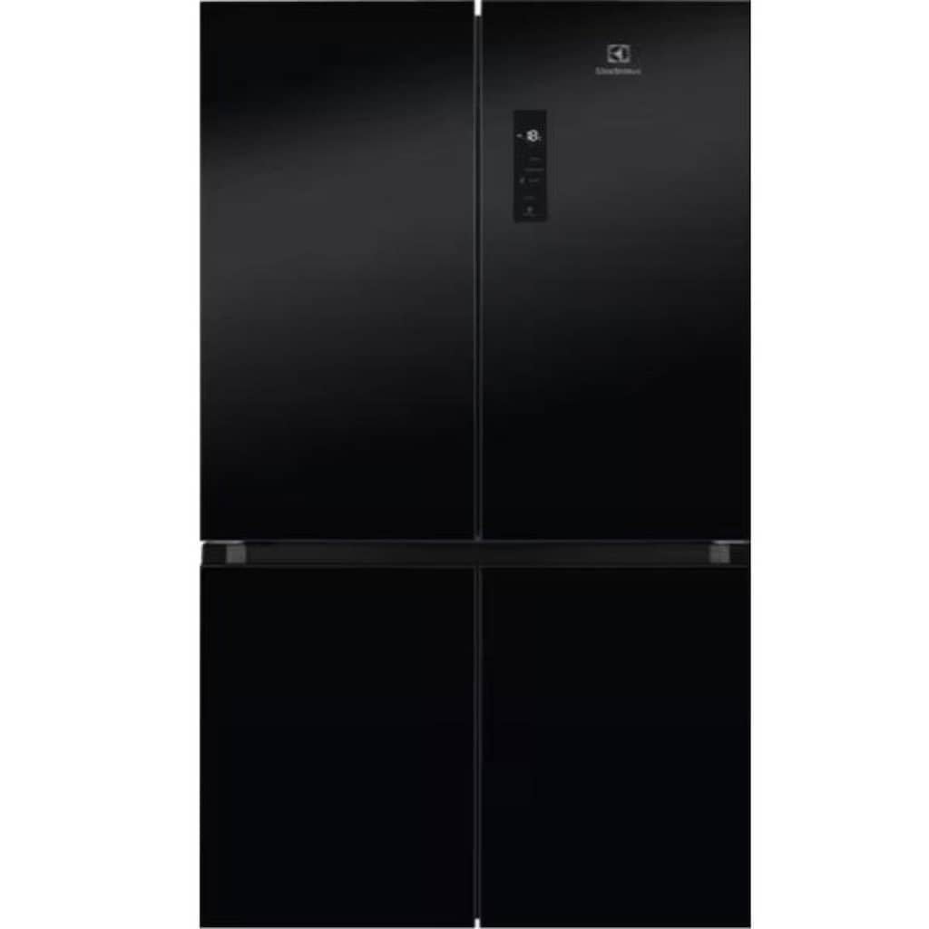 Electrolux ELT9VE52M0 Siyah 4 Kapılı Gardrop NoFrost Buzdolabı