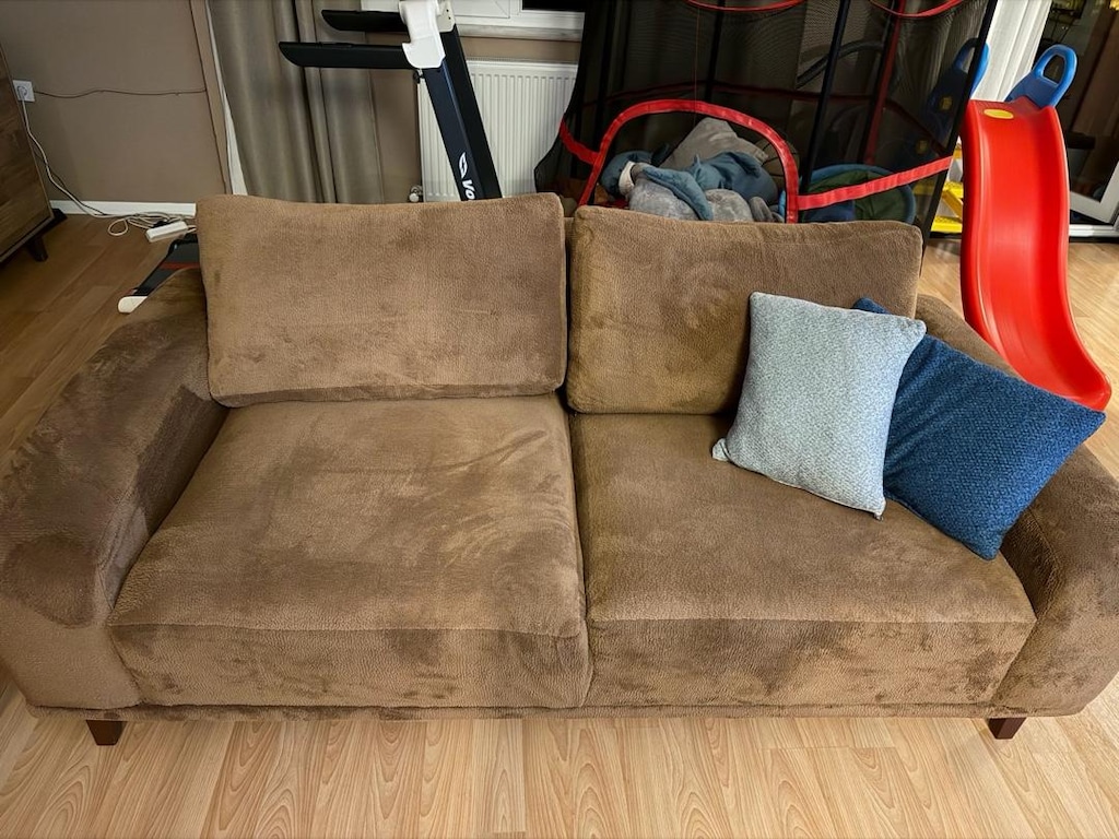 Enza Toledo Model 3+2+1 Koltuk Takımı Yenilenmiş Coco Yumuşak Kumaşla - 6