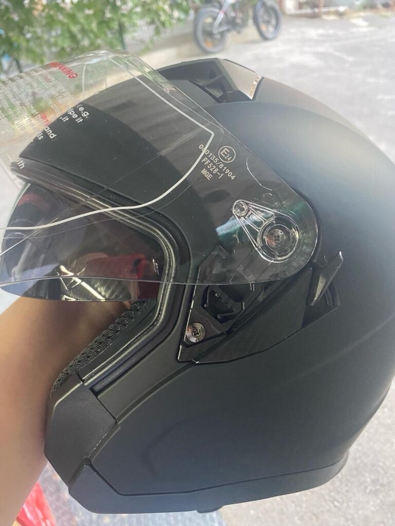 Çenesiz otomatik gözlük indirmeli kask - 2