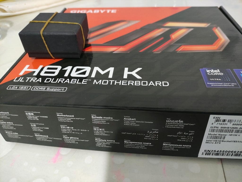 Ultra 5 225F // Gigabite H810 M H - 4