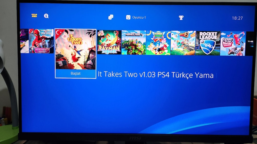 PS4 Pro 1 TB 4K, FC 27 Dahil 17 Oyunlu, Çift Orijinal Kollu, Tertemiz - 13