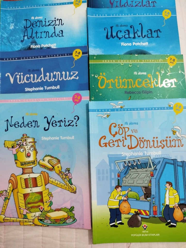 TÜBİTAK, popüler bilim kitapları, 15 adet, Çocuklar İçin Eğitici - 5