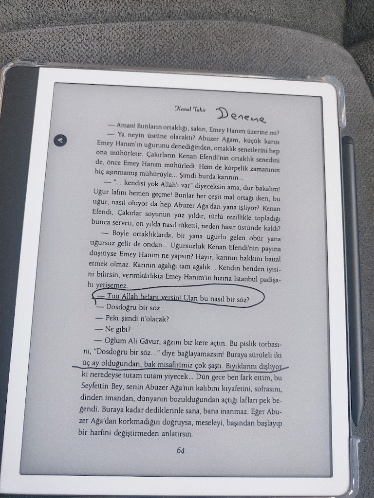 Amazon Kindle Scribe 2024 16 GB, 10.2 inç+kalem+kalem ucu+koruyucu kap - 5