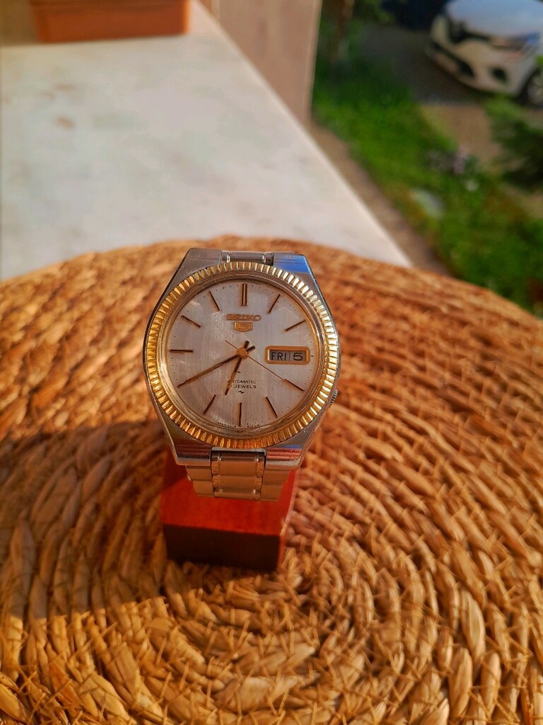 ALTIN KAPLAMA ROLEX BEZEL SEİKO OTOMATİK 7019 KOLEKSİYONLUK - 12