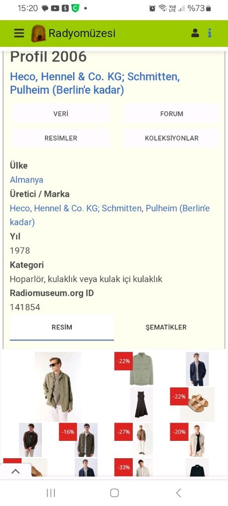 ALMAN MALI 1978 HECO HOPARLÖR TAKIM ÇOK TEMİZ - 12
