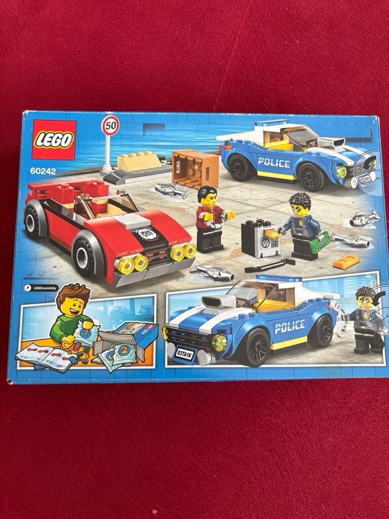 lego city 60242 polis otobanda tutuklama - 2