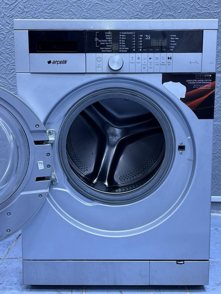 ARÇELİK GRİ 9 KG A+++ PİYANO ÇAMAŞIR MAKİNASI - 2