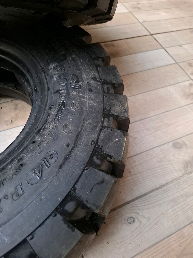 21x8-9 dunlop havalı forklift lastiği 2 adet - 10