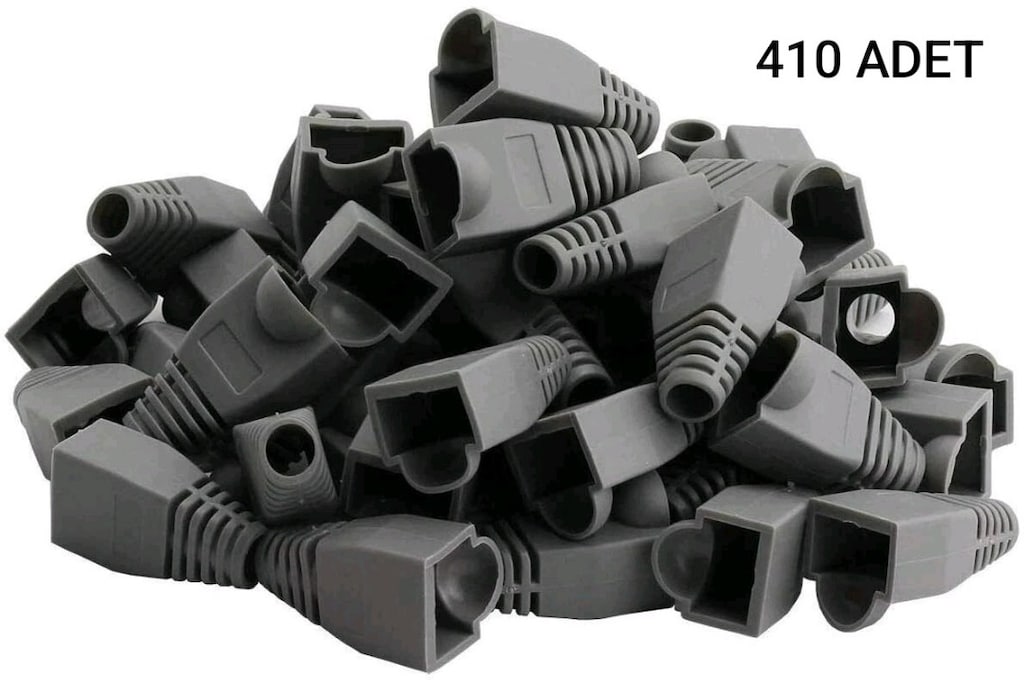 FEDUS Cat6 RJ45 Siyah Renk Koruma Kılıfı (410 Adet) - 4