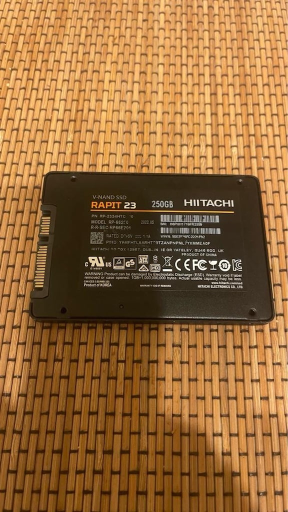 Samsung SSD 250GB - 2