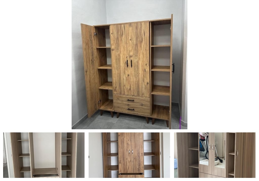 4 kapaklı elbise dolabı qxkzebgncv - 4