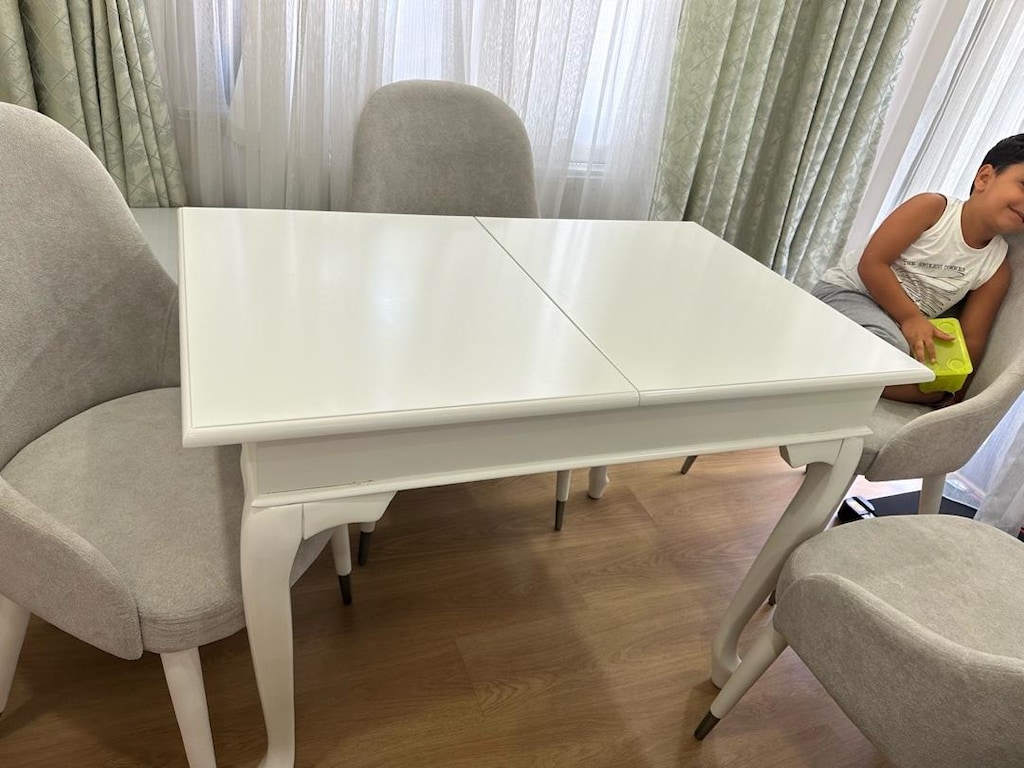 mutfak masası mdf cilalı yeni - 2