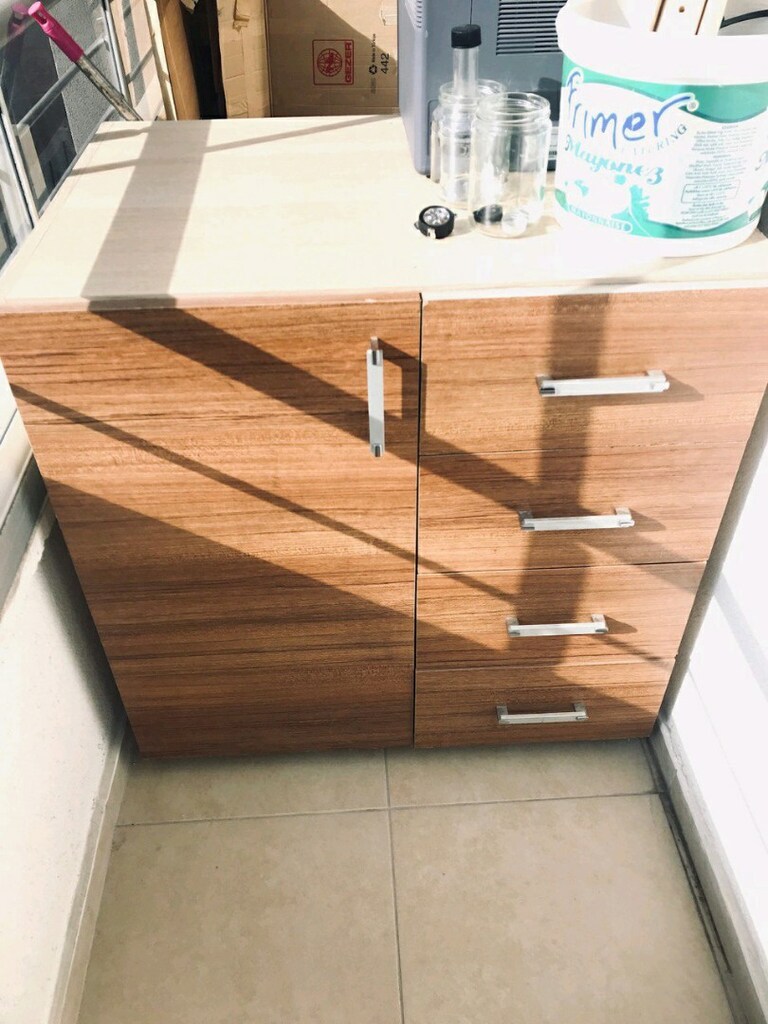 BAHCE-BALKON-KILER DOLABI MDF YAPIMI