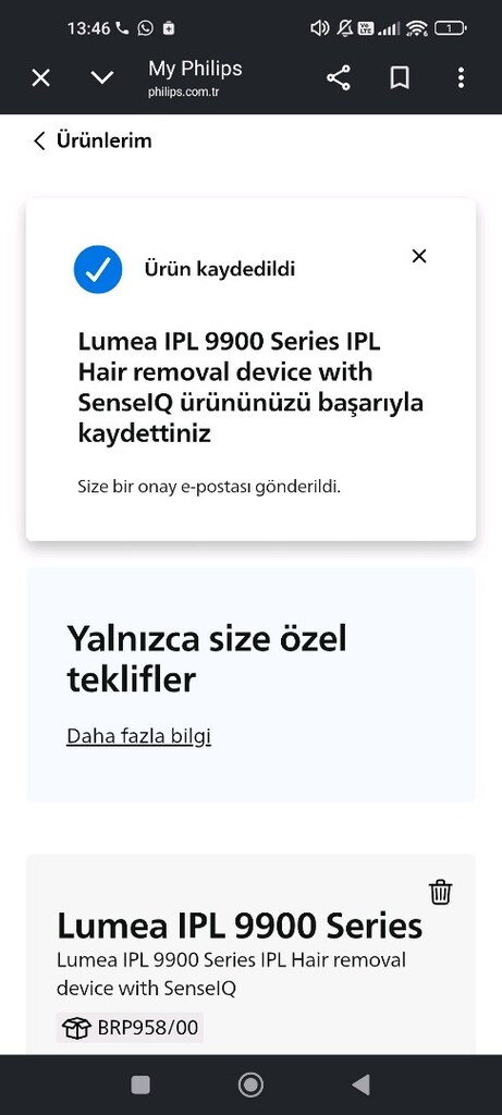 Philips lazer epilasyon cihazı - 4