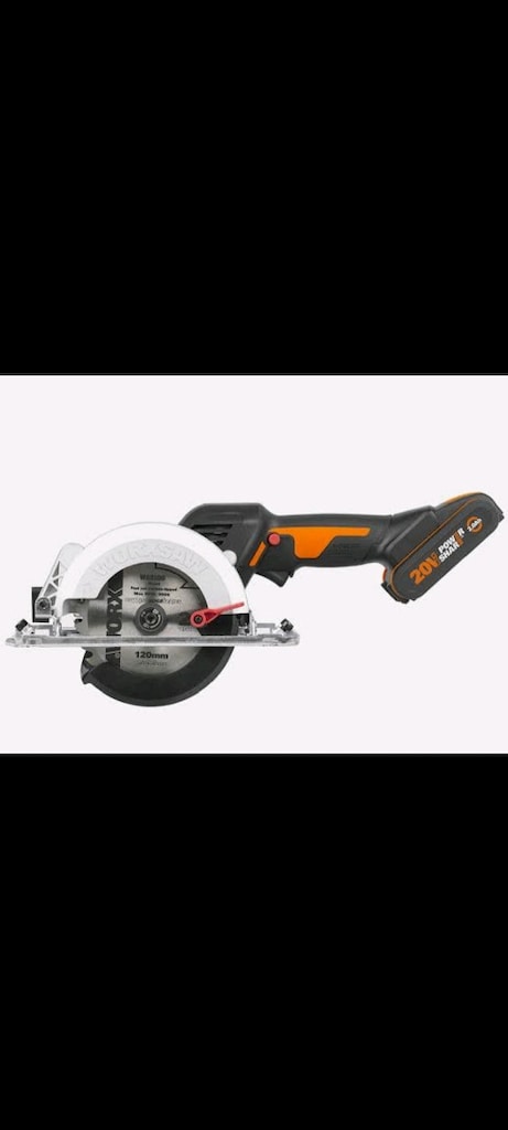 profesyonel Worx şarjlı daire testere - 2