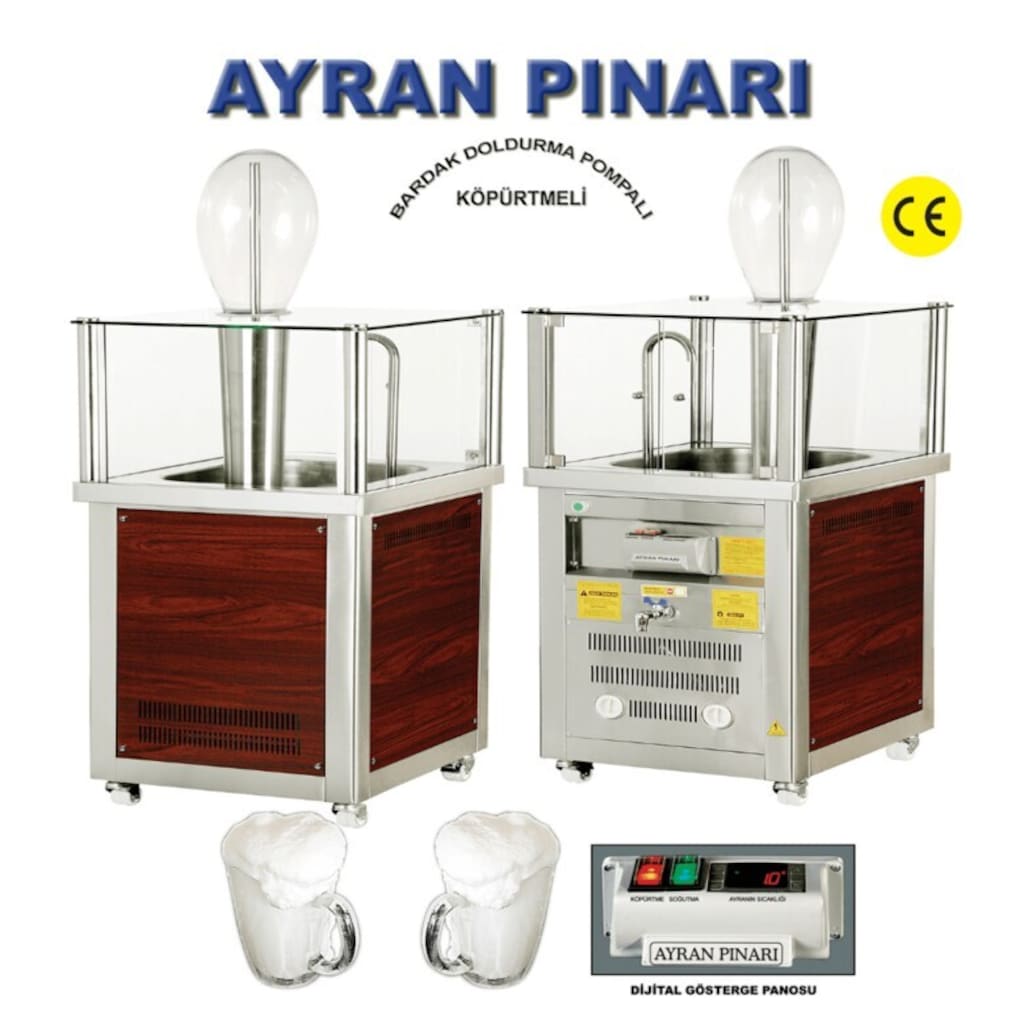 Köpüklü Ayran Makinesi, Ayran Pınarı, 90L - 2