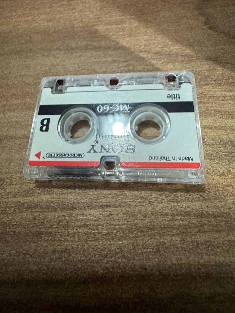 Vintage Sony M-450 Microcassette-Corder Diktatör Orijinal Sony M-450 - 14