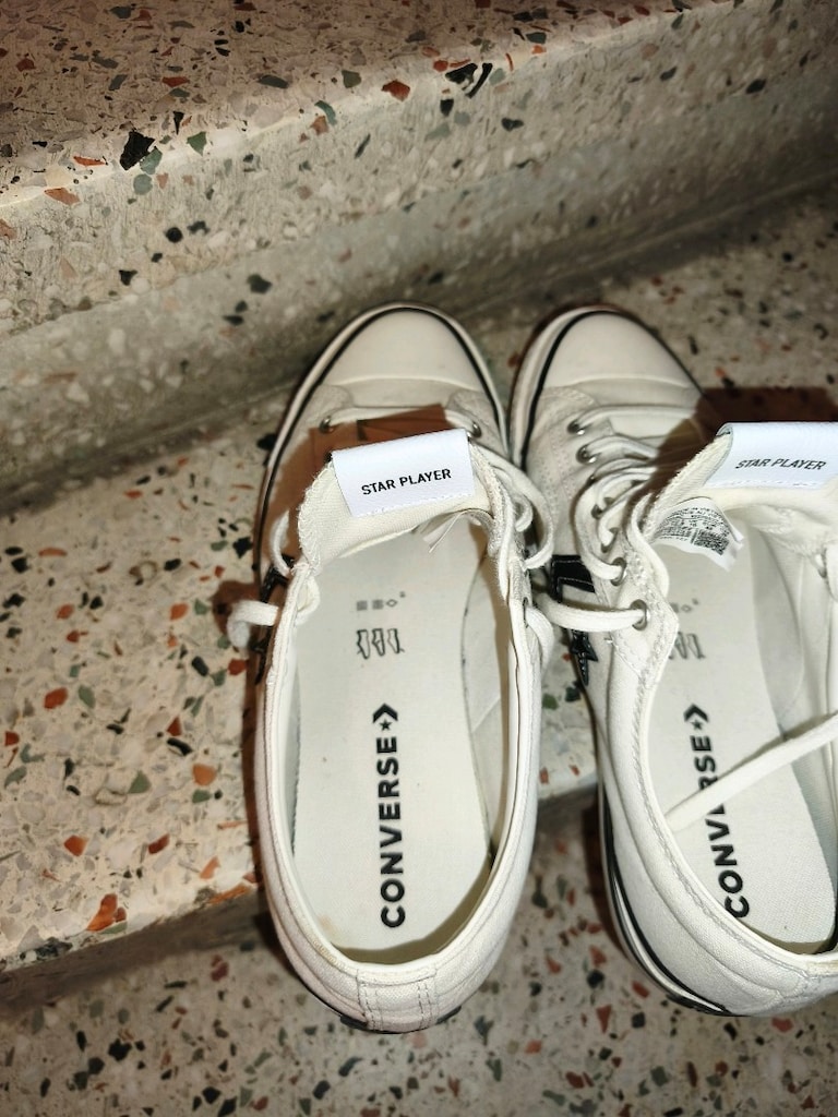 Converse 45 numara beyaz - 9