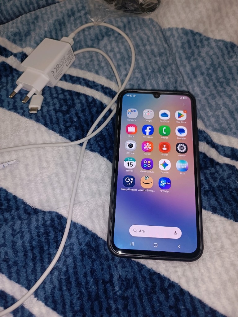 Samsung a345 g 128gb hafıza 8gb ram yurtiçi cihazı Tr ciftsimlu - 10