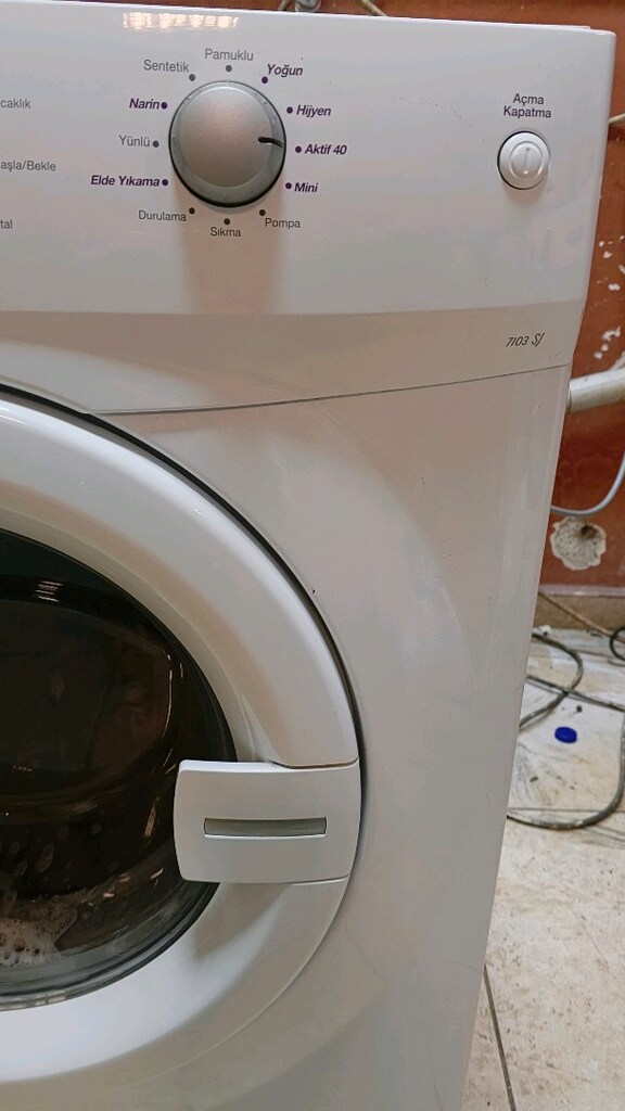 7 KİLO ARÇELİK ÇAMAŞIR MOTOR KÖMÜR BİLYA, KAZAN BİLYASI DEĞİŞTİ SORUNS - 3
