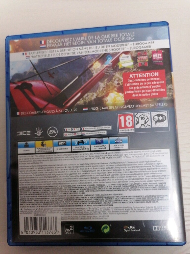 PS4 BATTLEFIELD 1 OYUN - 2