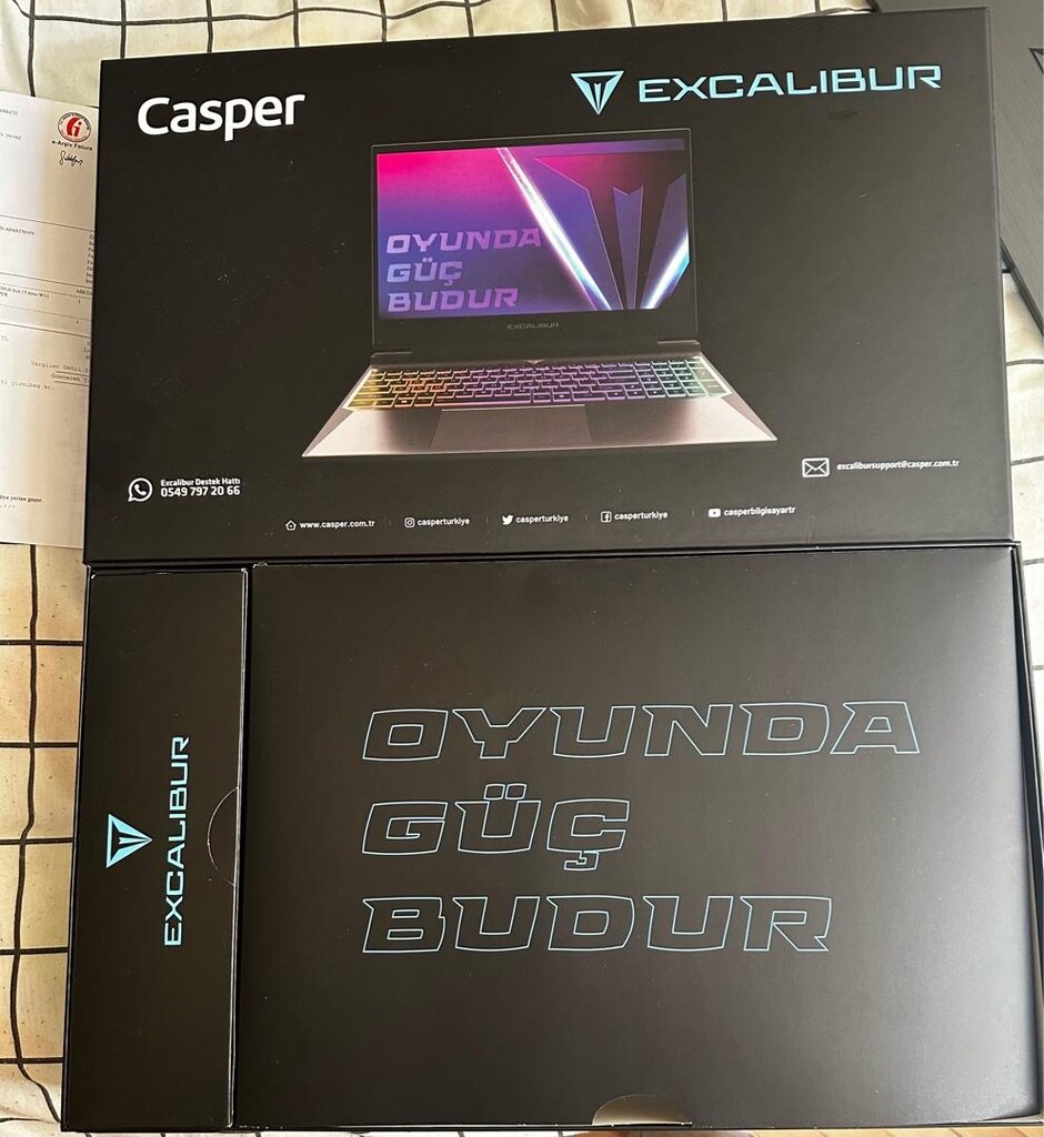 CASPER EXCALİBUR G870.1245 BVA0P-B OYUN BİLGİSAYARI SOĞUTUCU İLE BRB - 4