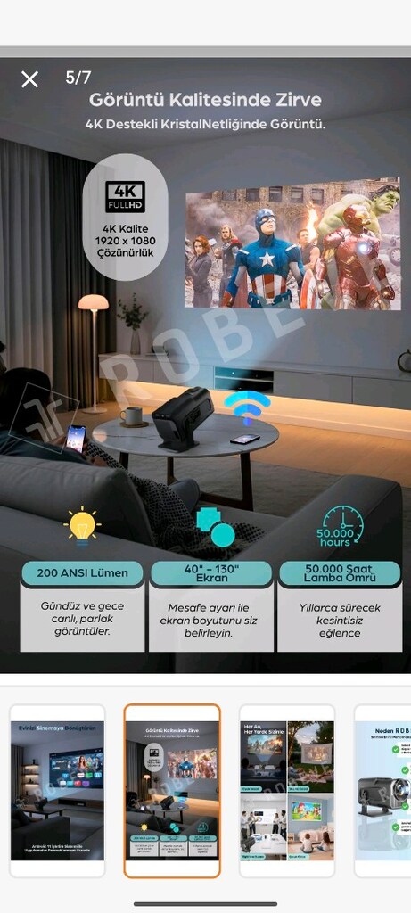 Projeksiyon Cihazı - 5