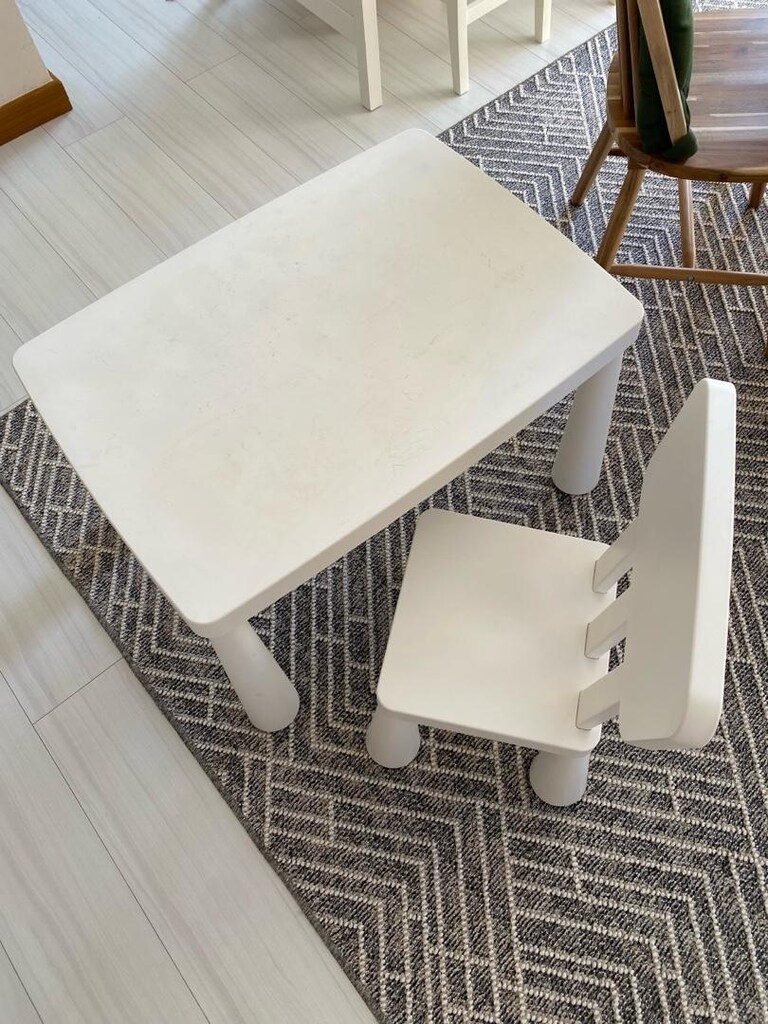 Ikea mammut masa ve sandalye - 4