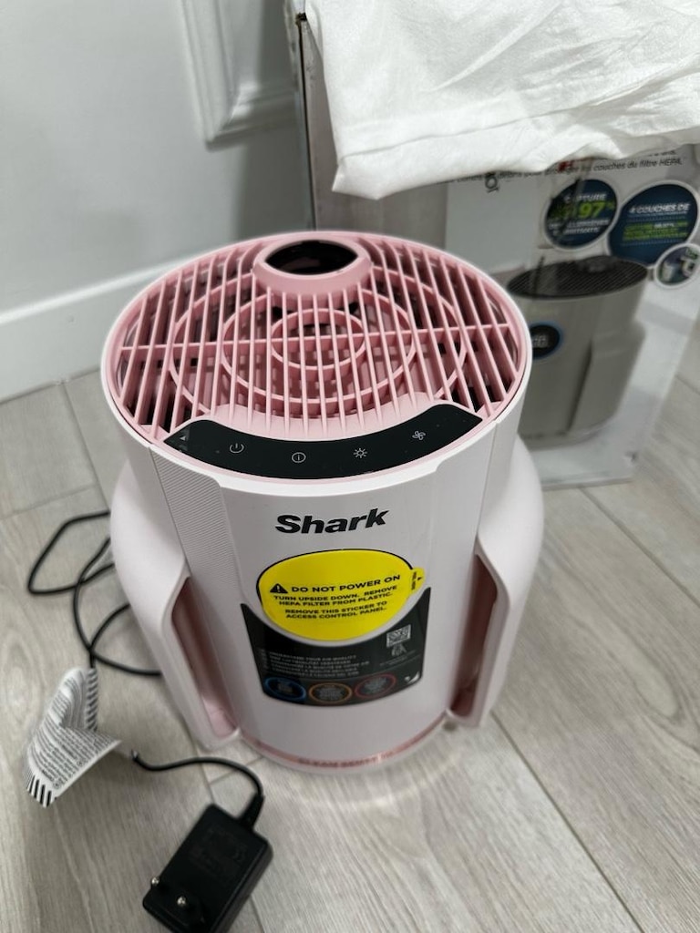 shark 23 m2 pembe hava temizleyici - 3