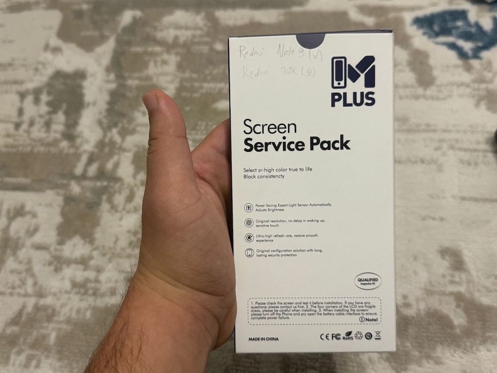 Sıfır Xiaomi Redmi Note 9 İncell Ekran Ücretsiz Montaj - 2