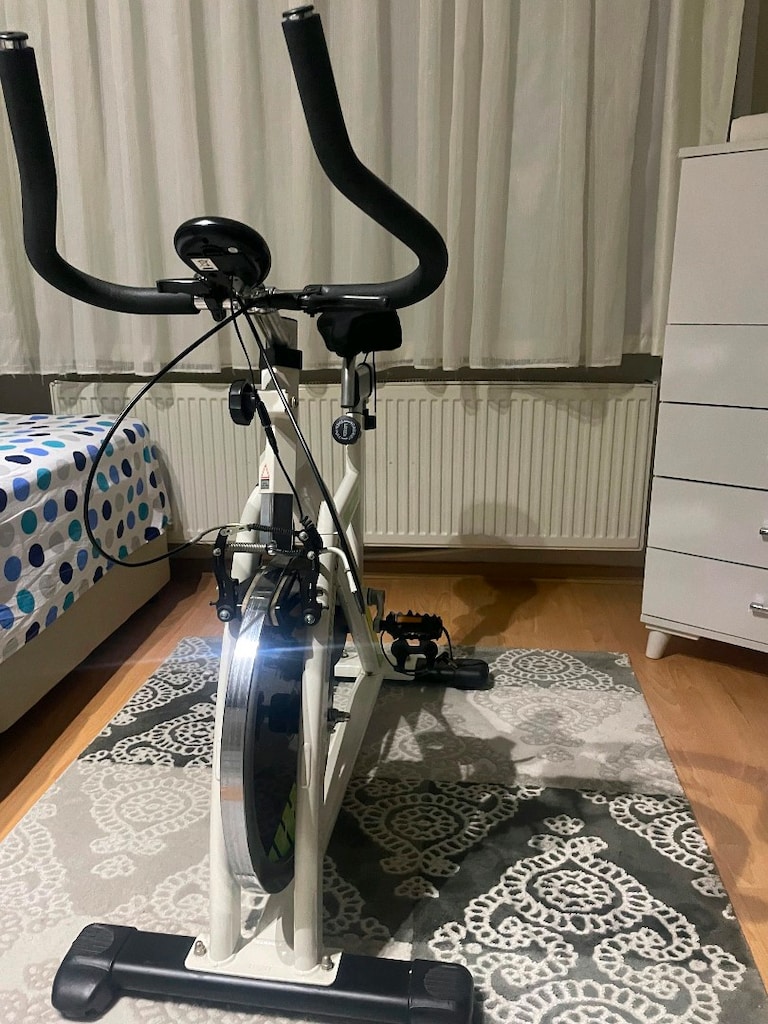 Nakliyeli Spin Bike Spor Bisikleti voit - 5