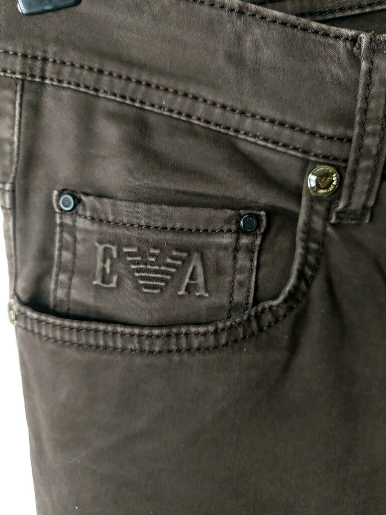 ARMANİ JEANS erkek vizon kot pantolon - 7
