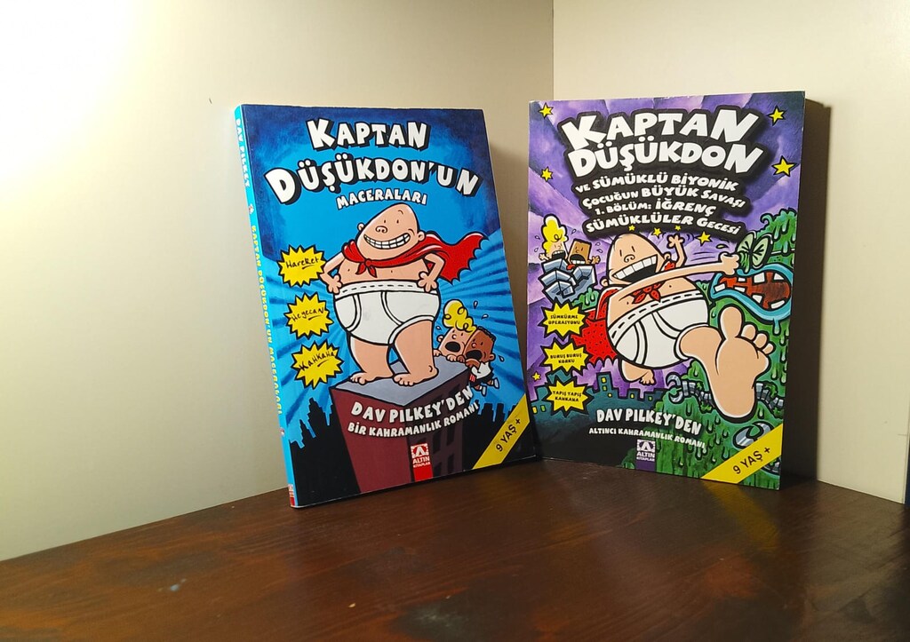 Kaptan Düşükdon’un Maceraları ve Sümüklü Biyonik Çocuğun. - Dav Pilkey