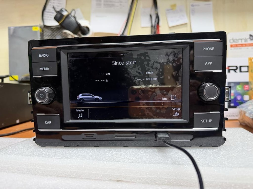 volkswagen RCD 330 golf Polo transporter CarPlay kamera uyumlu orj - 5