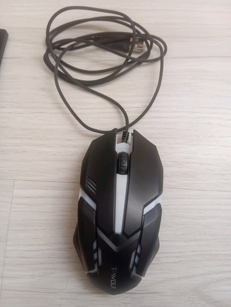 T-Wolf TF270 Rainbow RGB Mekanik Hisli Gaming Klavye Mouse Seti Punk K - 3