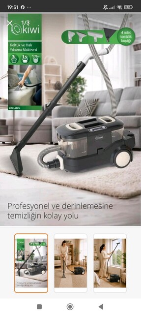 HALI VE PENCERE YIKAMA MAKİNASI